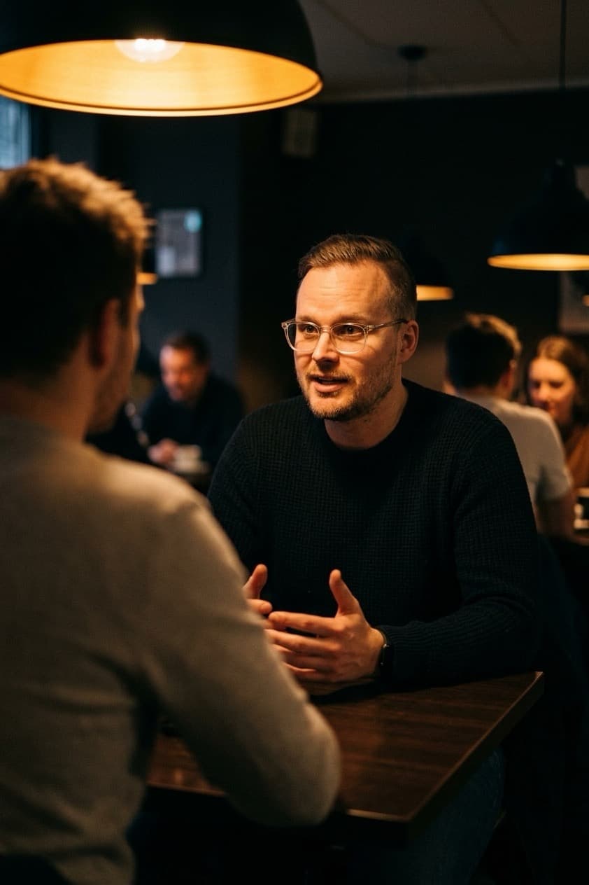 Morten i samtale