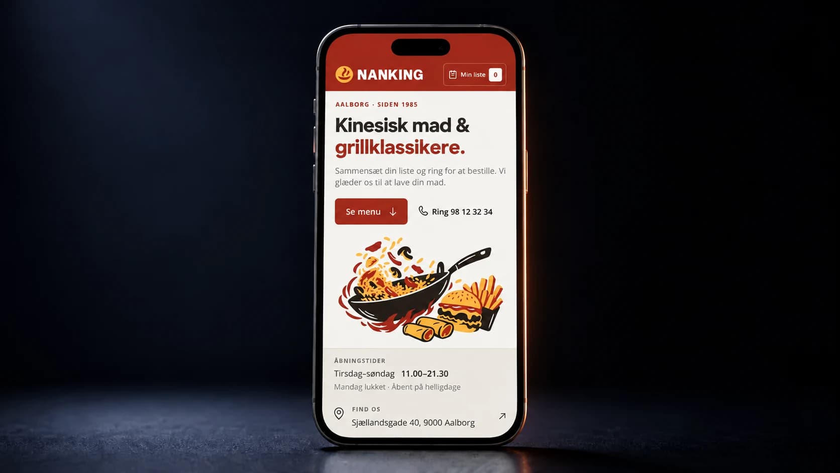 Nanking Grill – nyt look og styr på bestillingen